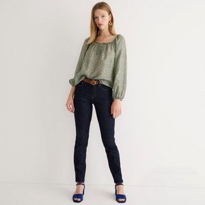 J. Crew Mid-Rise Vintage Slim Straight Jean in Resin Rinse 29P